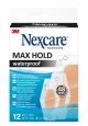 Nexcare™ Max Hold Waterproof, 3 Grössen assortiert, 12 Stk - 12 Stück
