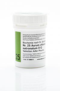 Schüßler Salz Adler Nr. 25 D12 Tabletten - 500 Gramm