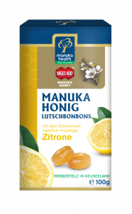 Manuka-Honig Zitronenbonbons - 100 Gramm