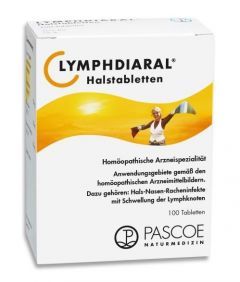 Lymphdiaral Halstabletten - 100 Stück