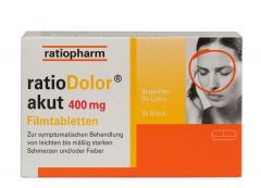 ratioDolor akut® 400 mg - 50 Stück