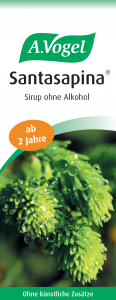 A.Vogel Santasapina® Fichtenspitzen-Sirup ohne Alkohol - 200 Milliliter